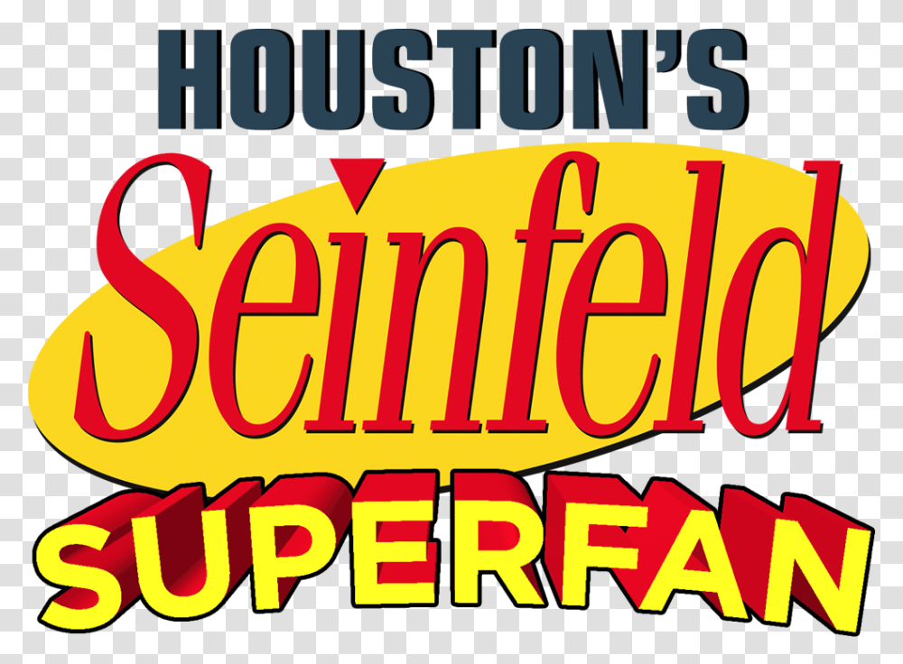 Seinfeld Logo Seinfeld, Text, Word, Advertisement, Poster Transparent Png