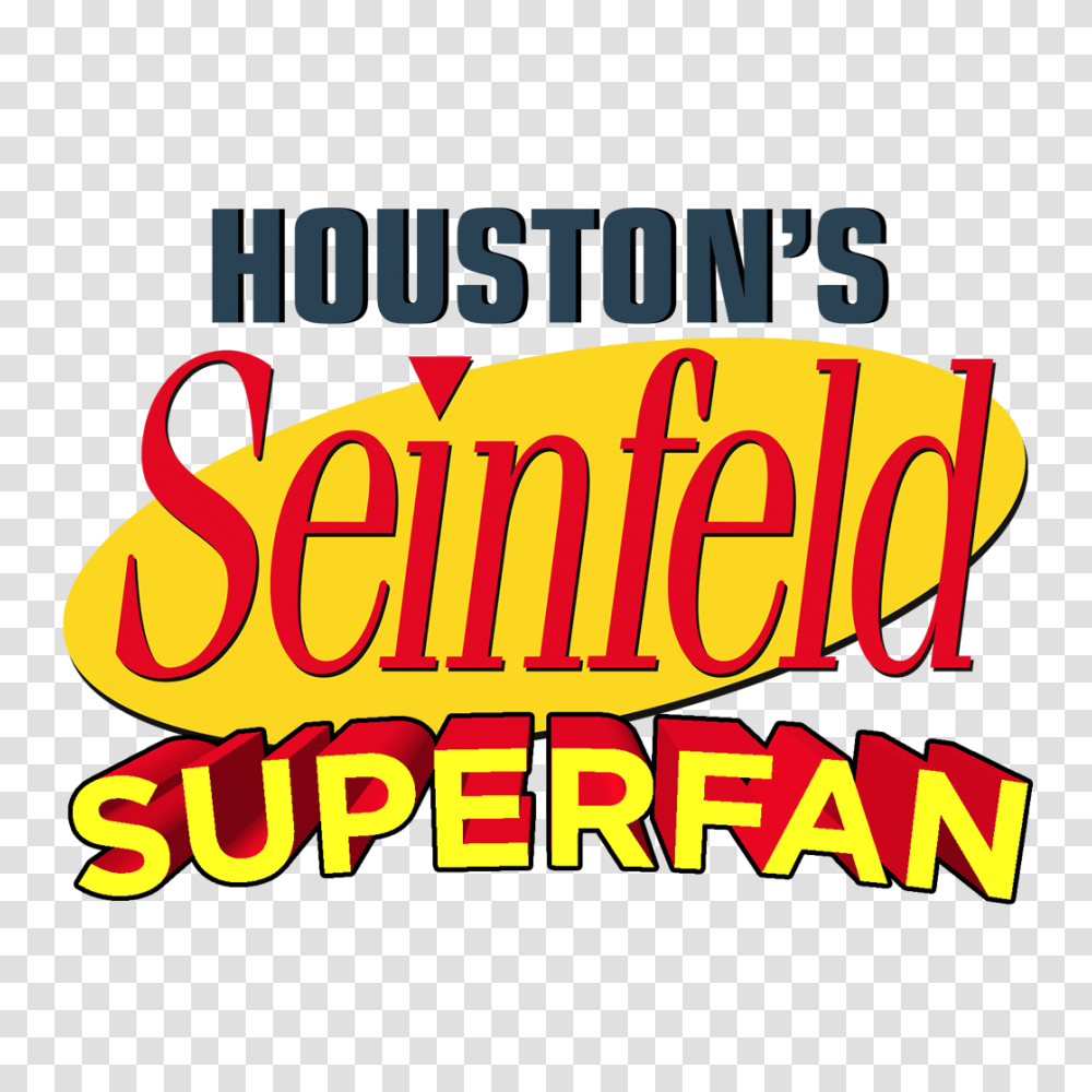 Seinfeld Superfan Logo, Poster, Advertisement, Flyer, Paper Transparent Png