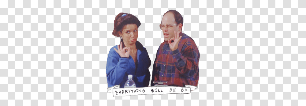 Seinfeld Via Seinfeld, Person, Head, Long Sleeve, Clothing Transparent Png