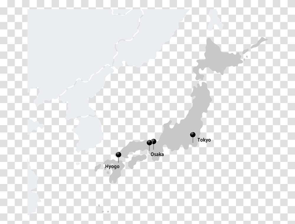 Sekisui House Global Web Site Japan Map, Diagram, Plot, Atlas Transparent Png