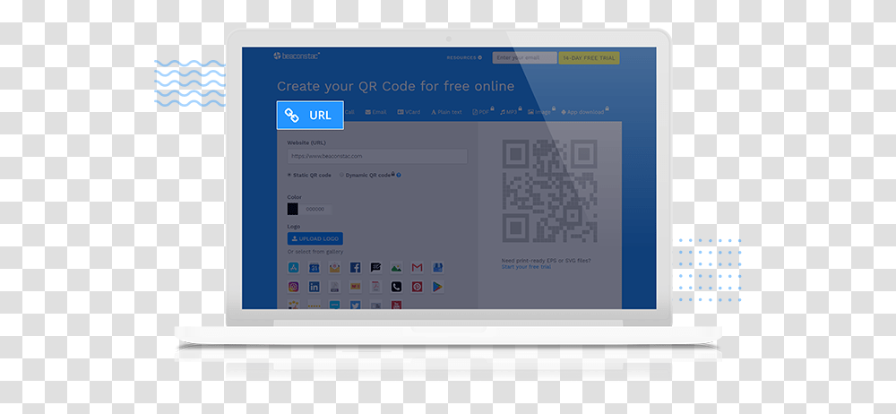 Select The Type Of Qr Code, Computer, Electronics, File Transparent Png