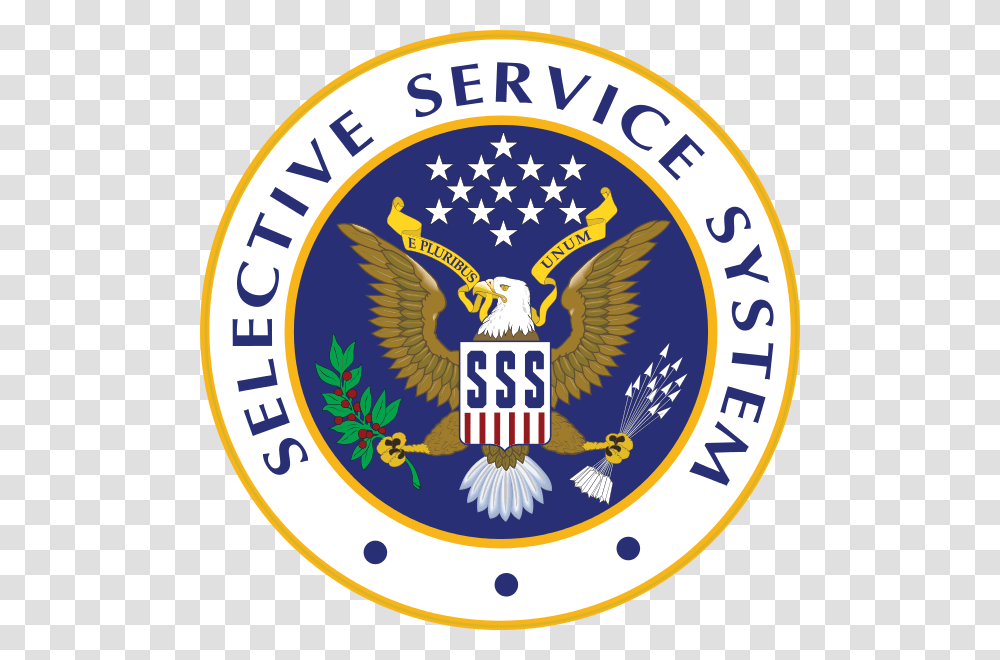 Selective Service System Symbol, Logo, Trademark, Badge, Emblem Transparent Png