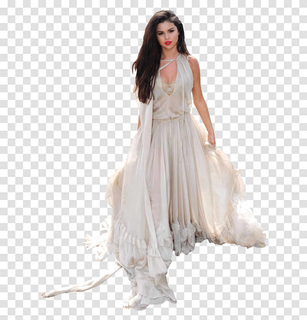 Selena Gomez, Dress, Female, Person Transparent Png