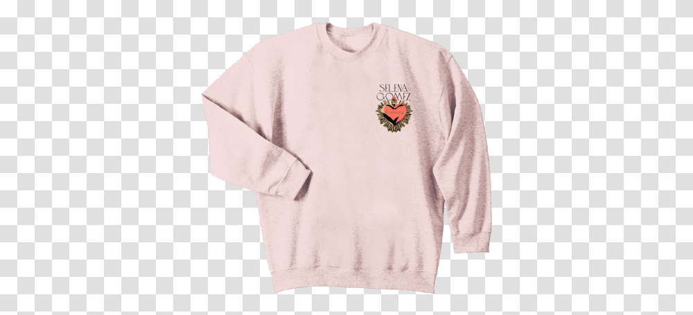 Selena Gomez Official Shop Sacred Heart Selena Gomez, Clothing, Apparel, Sweatshirt, Sweater Transparent Png