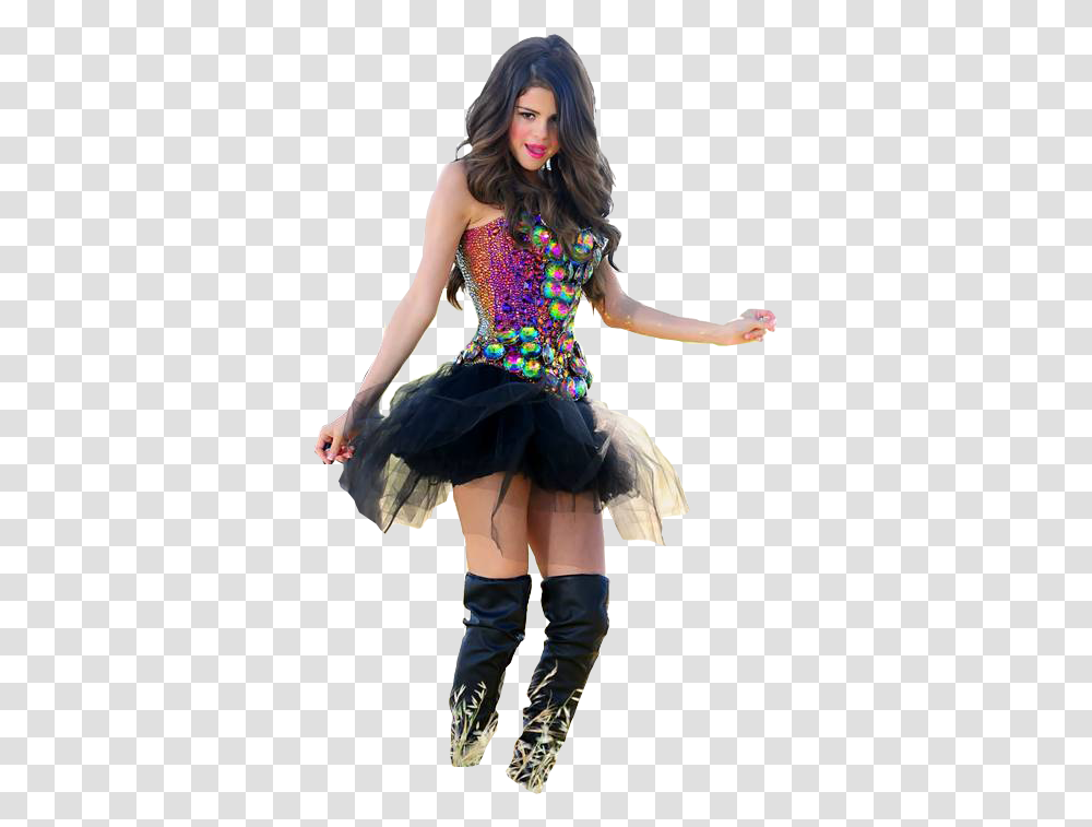 Selena Gomez Outfit In Music Video, Costume, Person, Human, Skirt Transparent Png