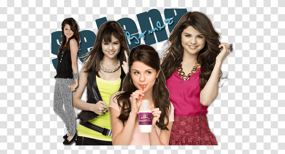Selena Gomez Pack, Person, Necklace, Female, Girl Transparent Png