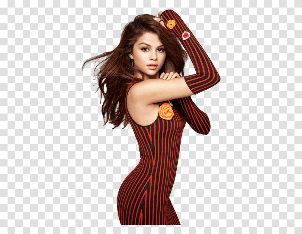 Selena Gomez Photoshoot Marie Claire, Person, Female, Dress Transparent Png