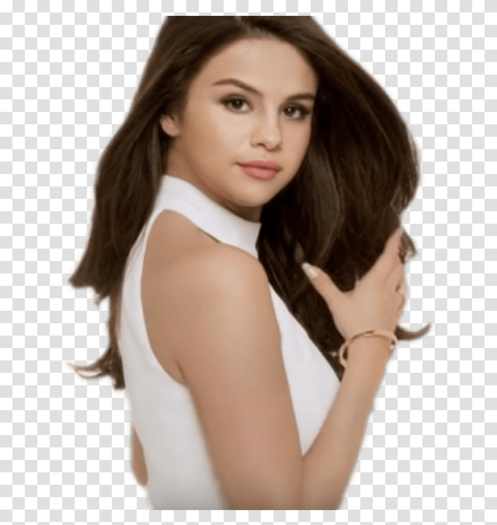 Selena Gomez Photoshoot Pantene 2015, Female, Person, Face Transparent Png