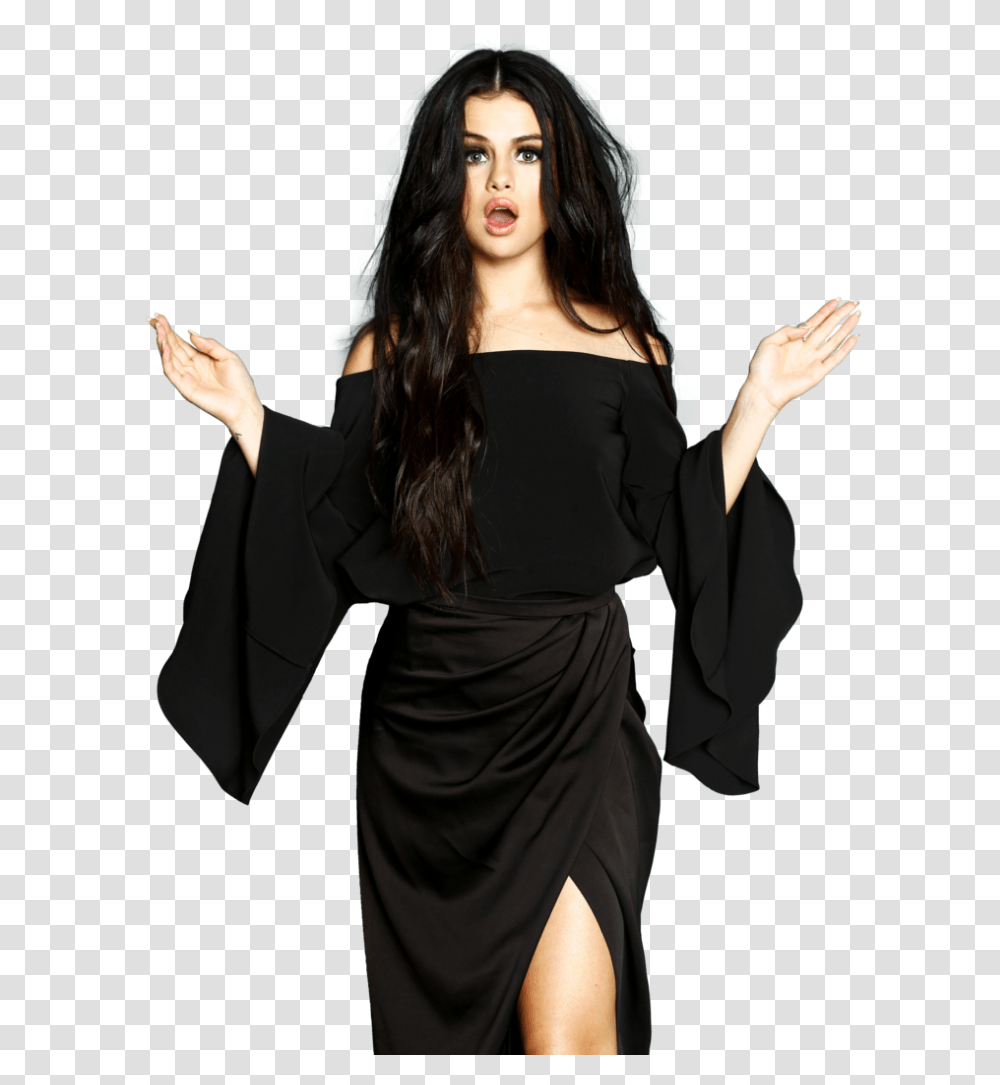 Selena Gomez Picture Selena Gomez Photoshoot, Sleeve, Dress, Female Transparent Png