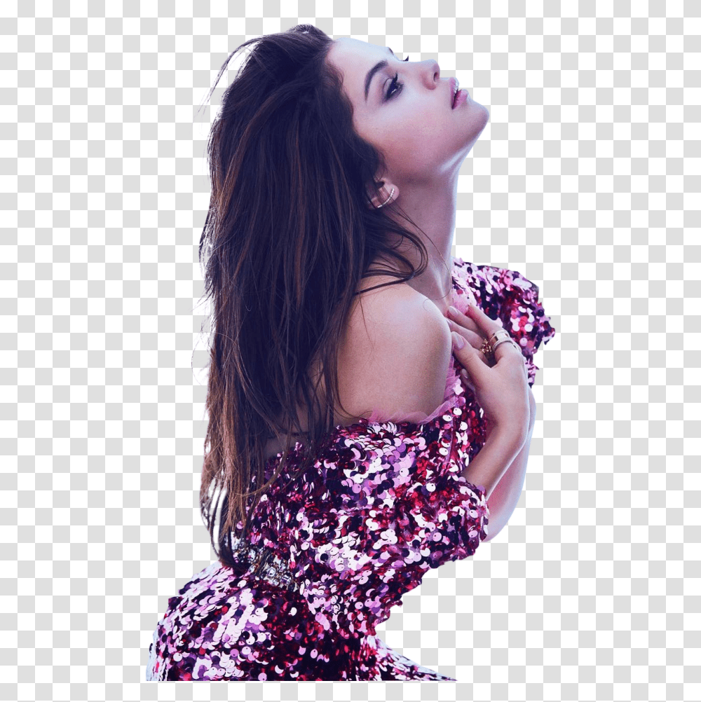Selena Gomez Sexy Image Selena Gomez Marie Claire Cover, Person, Face, Finger Transparent Png