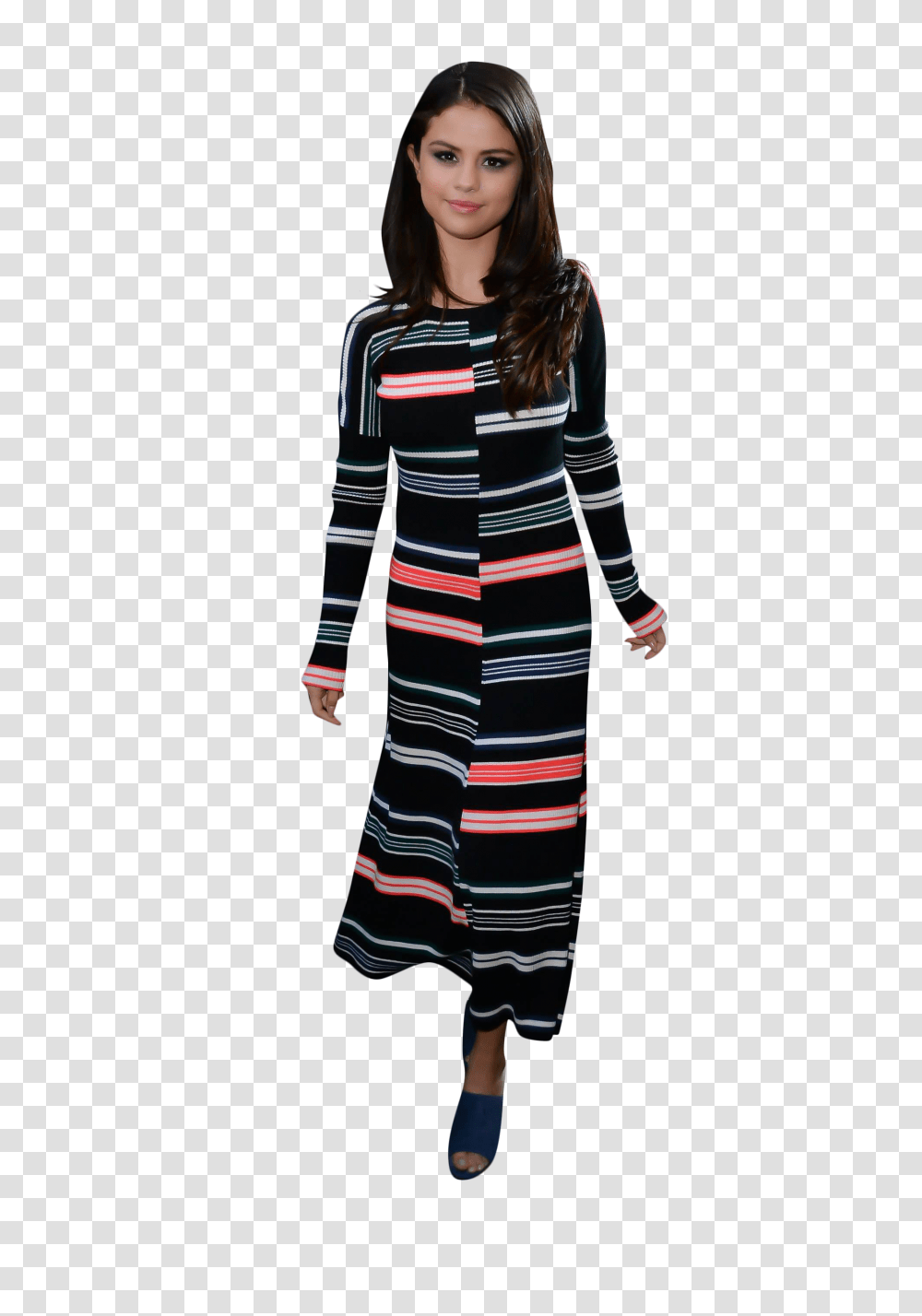Selena Gomez Walking Image, Sleeve, Long Sleeve, Pants Transparent Png
