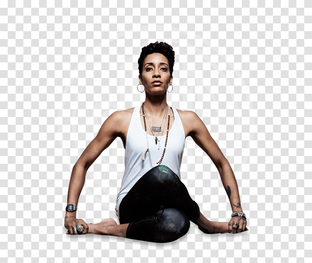 Selena Isles Yoga Focused Integrative Dynamic, Person, Man, Necklace Transparent Png