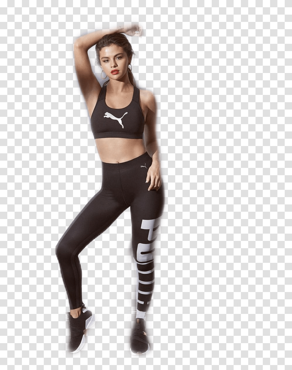 Selenagomez Puma Tights, Apparel, Pants, Spandex Transparent Png