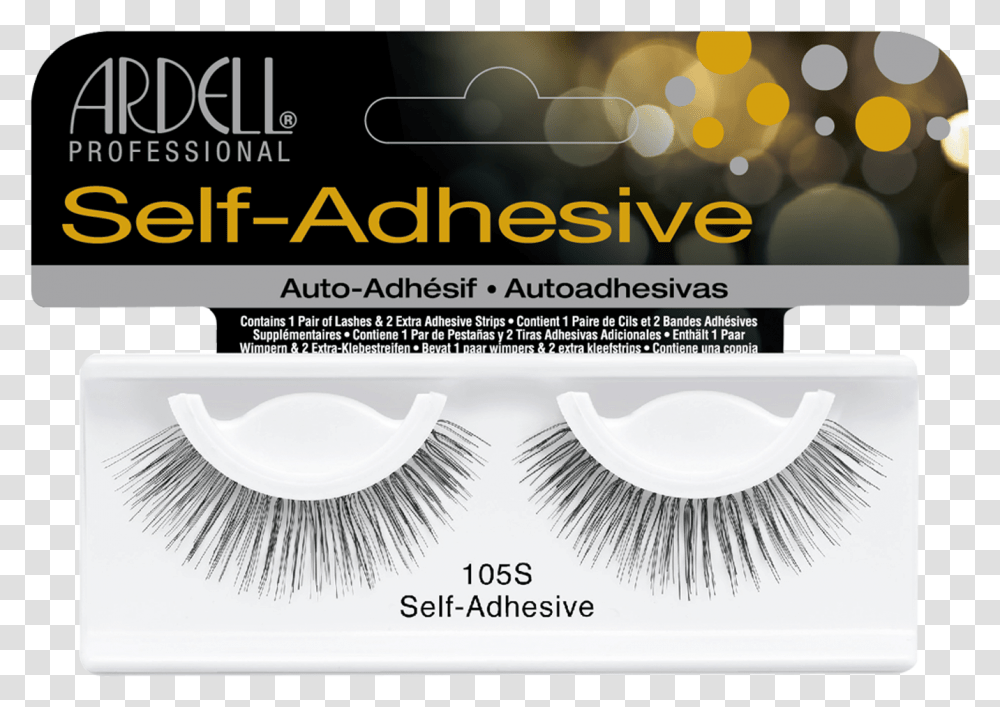 Self Adhesive Lashes Ardell Self Adhesive Lashes, Label, Paper, Flyer Transparent Png
