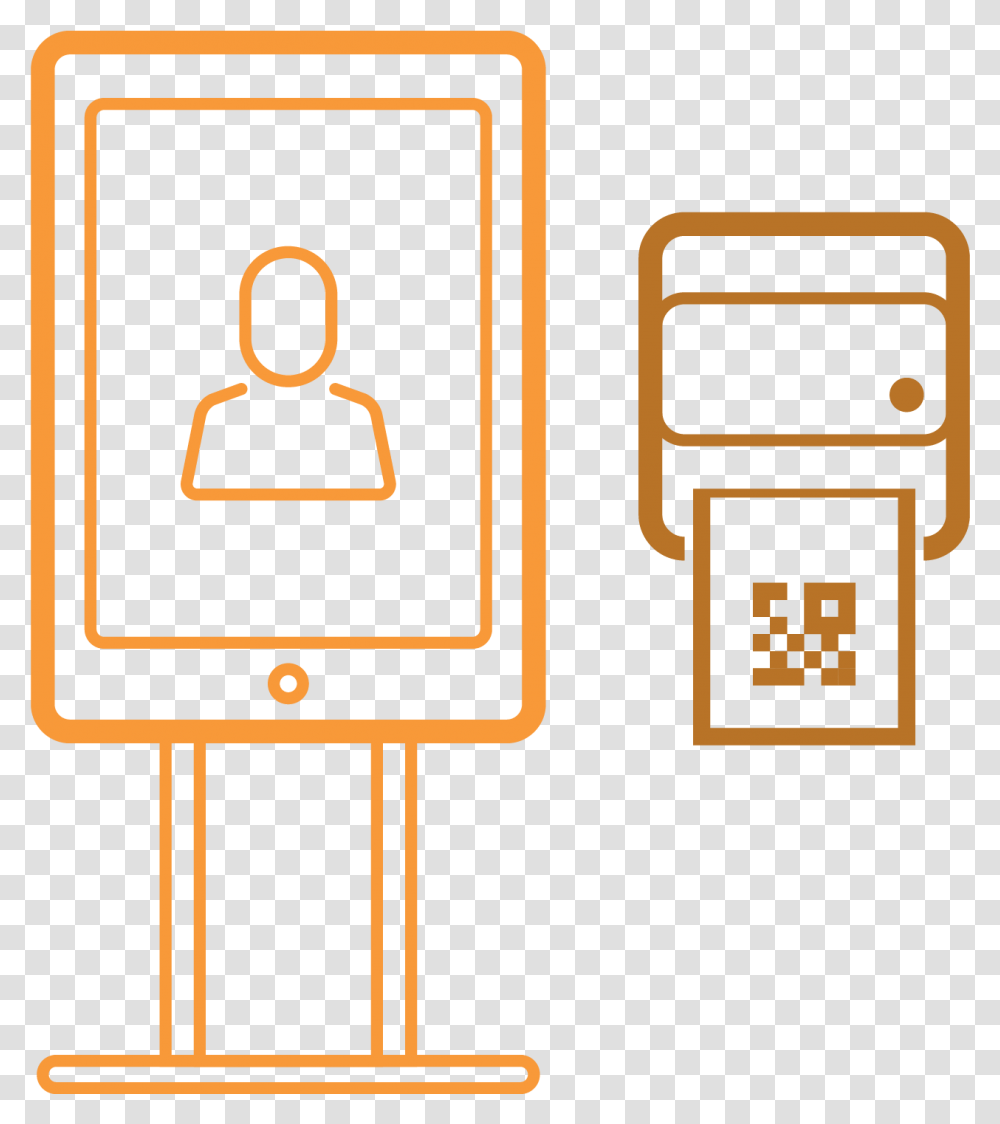 Self Check In Kiosk Clipart, Label, Security, Number Transparent Png