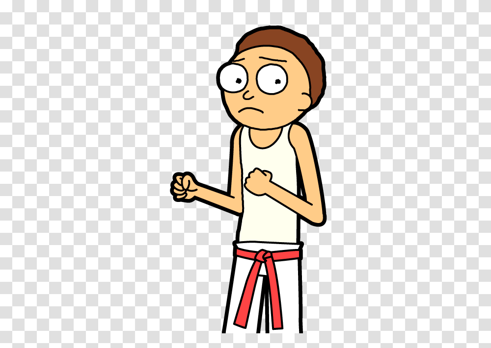 Self Defense Morty Rick And Morty Wiki Fandom Powered, Arm, Female, Girl, Sport Transparent Png