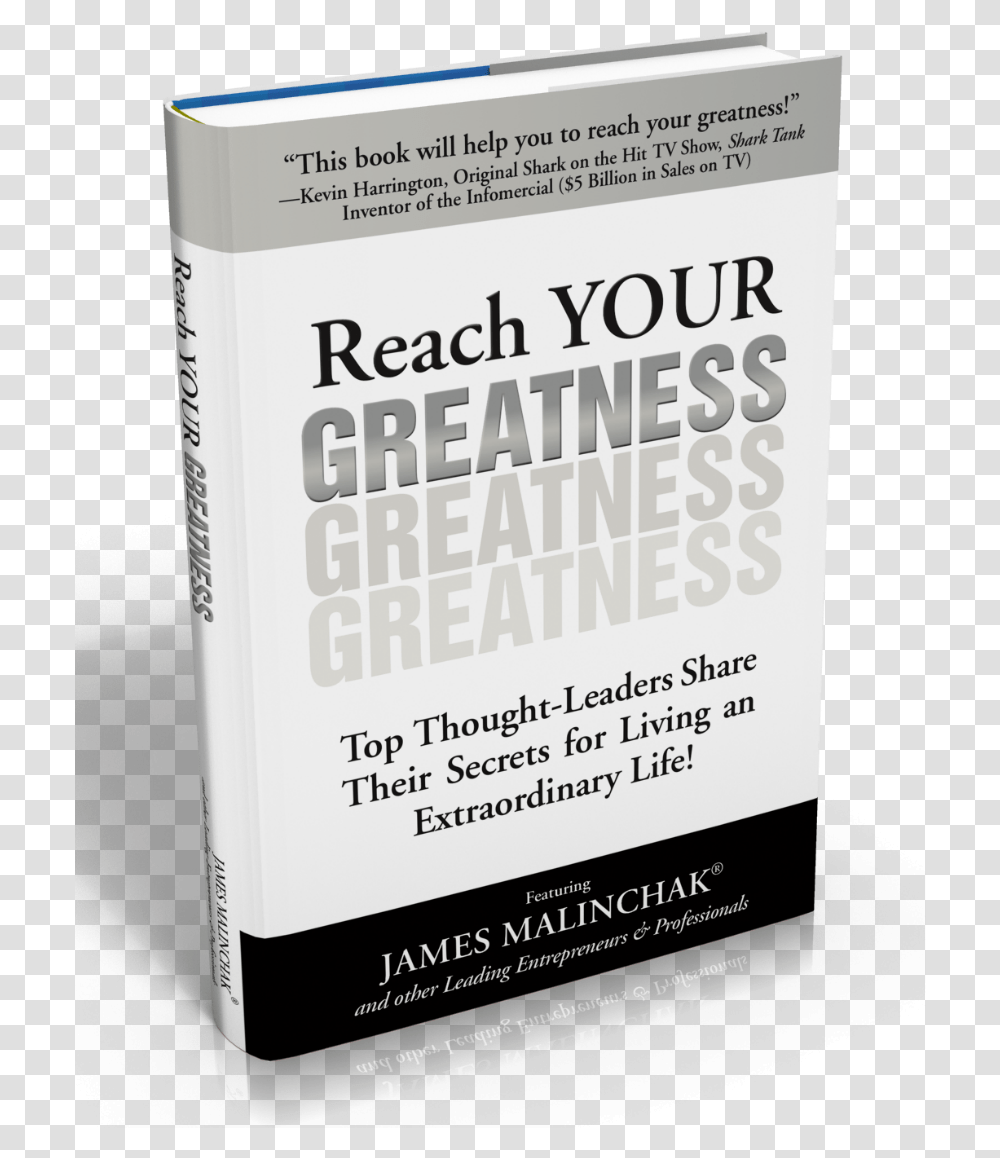 Self Help Book Reach Your Greatness Book Cover, Poster, Advertisement, Flyer, Paper Transparent Png