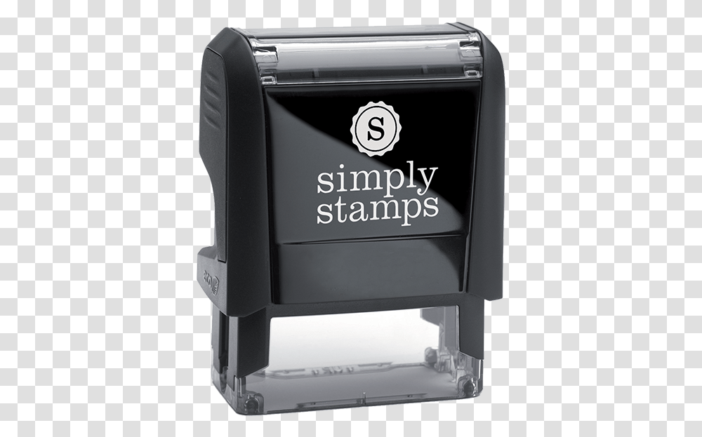 Self Inking Signature Stamp, Word, Mailbox, Letterbox Transparent Png