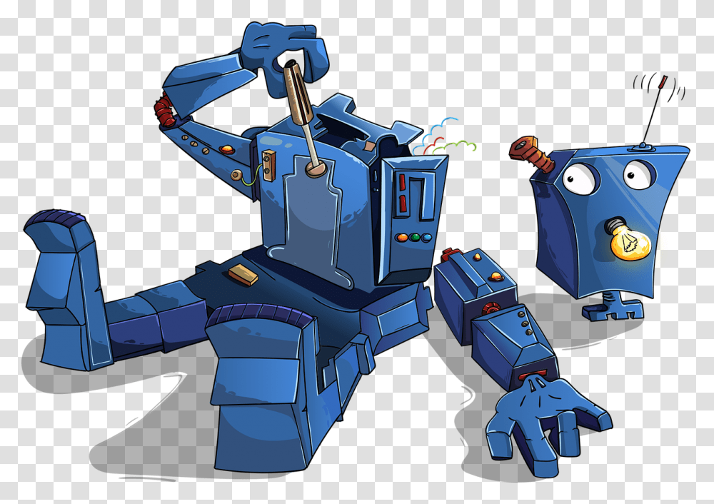 Self Repairing Robots, Toy, Vehicle, Transportation Transparent Png