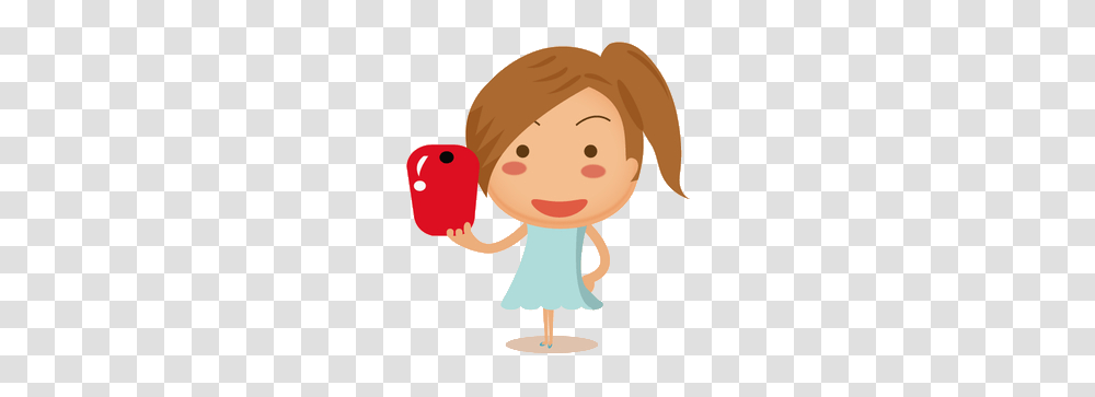 Selfie Clipart Kid Selfie, Rattle, Doll, Toy Transparent Png