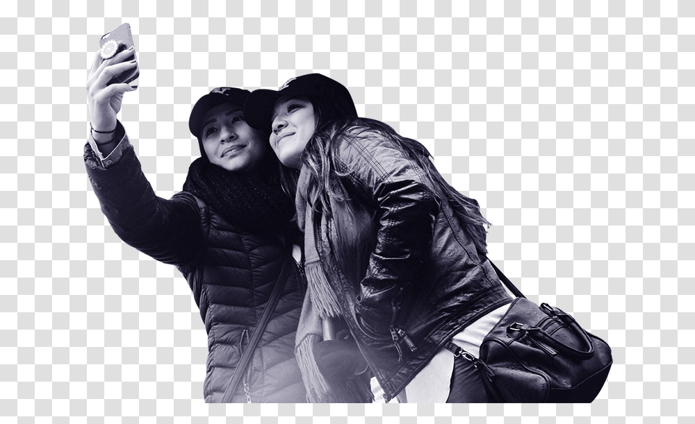 Selfie, Jacket, Coat, Person Transparent Png