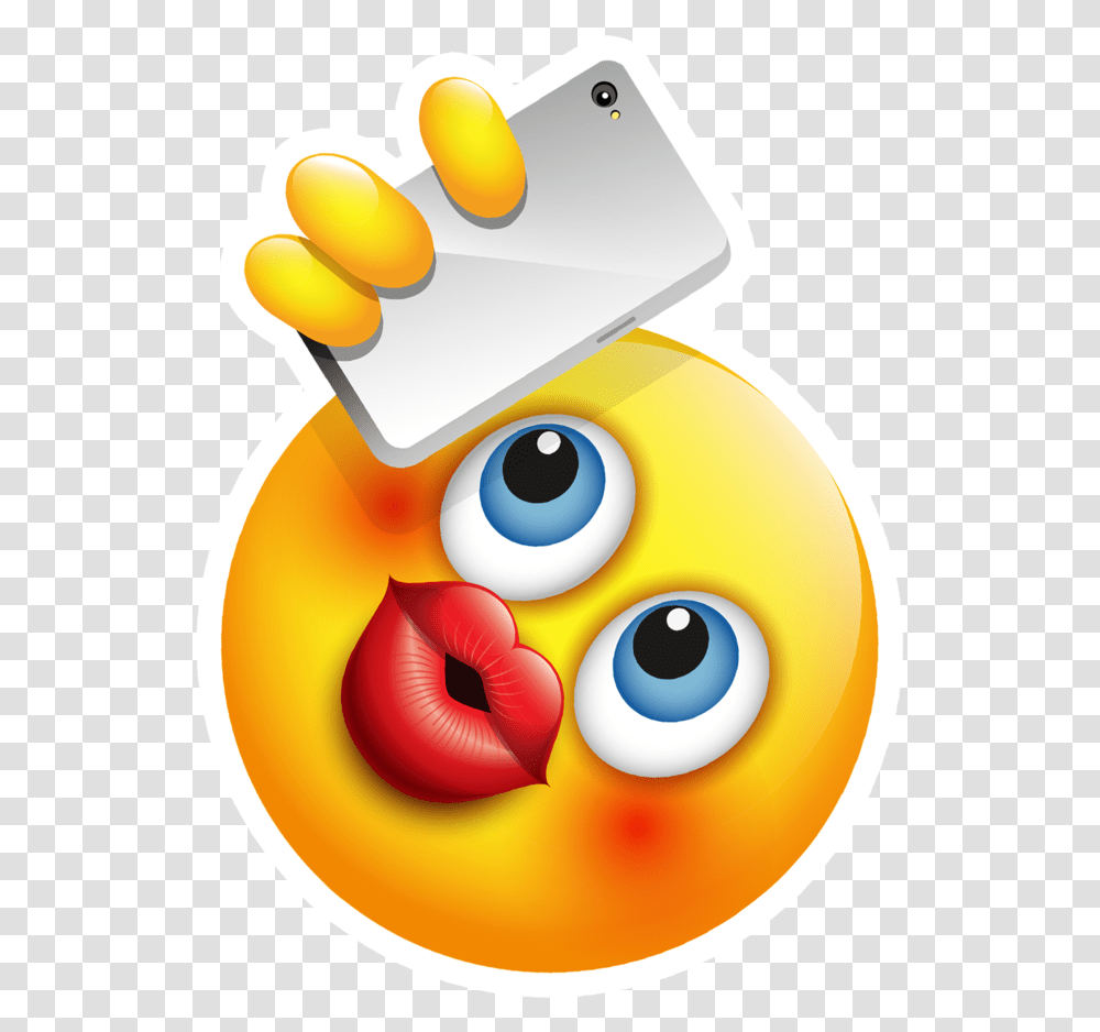 Selfie Emoji Emoji With Duck Lips, Toy, Plant Transparent Png