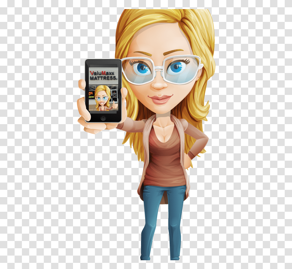 Selfie, Mobile Phone, Electronics, Doll, Toy Transparent Png