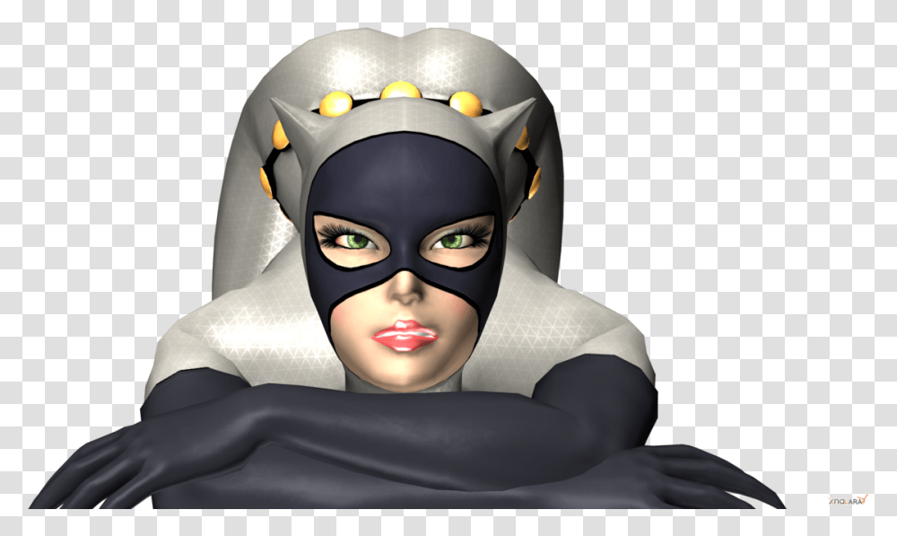Selina Kyle Catwoman Comic Comics Detective Comics Mask, Face, Person, Head, Cushion Transparent Png