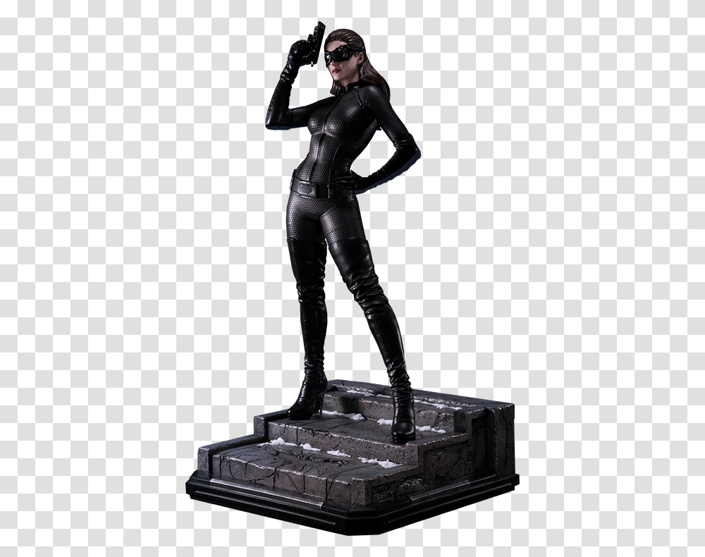 Selina Kyle Catwoman Statue Scale, Person, Sunglasses, Suit Transparent Png