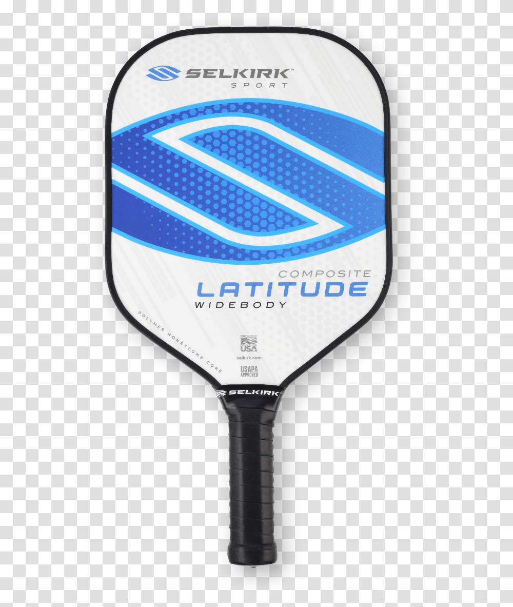 Selkirk Latitude Composite Pickleball Paddle Pickleball Paddle, Text, Racket, Scale Transparent Png