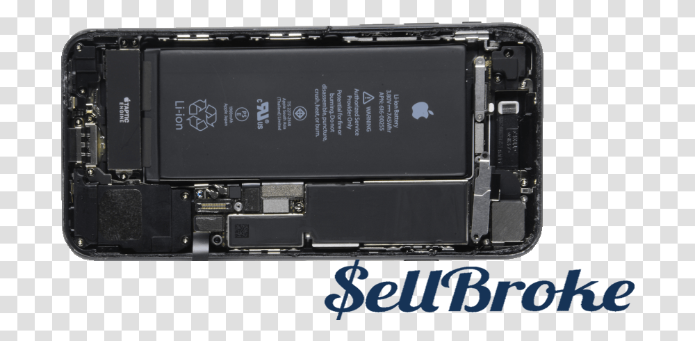 Sell Broke Iphone 7 Inside Electronics, Camera, Adapter, Pc, Computer Transparent Png