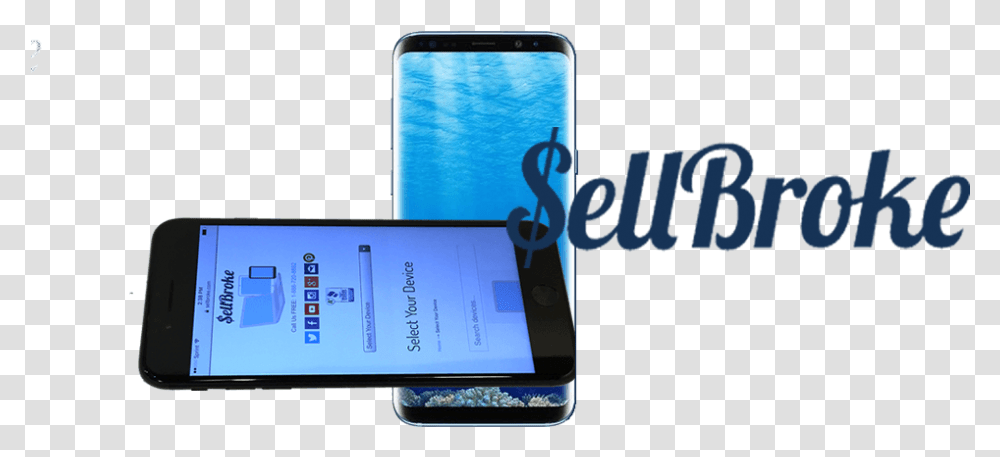 Sell Broke Iphone 7 Vs Samsung Galaxy S8 Smartphone, Mobile Phone, Electronics, Cell Phone Transparent Png