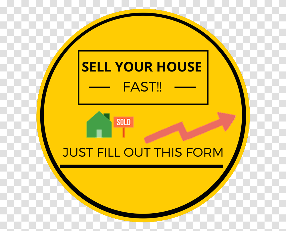 Sell Home Fast Call To Action Red House, Label, Outdoors, Nature Transparent Png