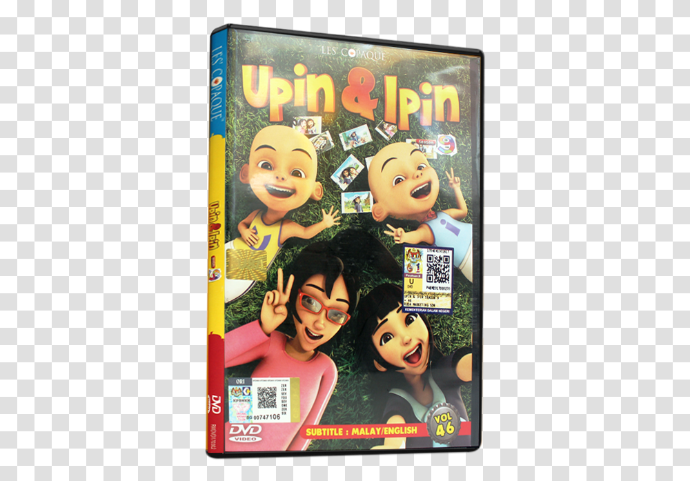 Seller Dvd Upin Ipin Edisi Musical, Person, Human, Advertisement, Poster Transparent Png