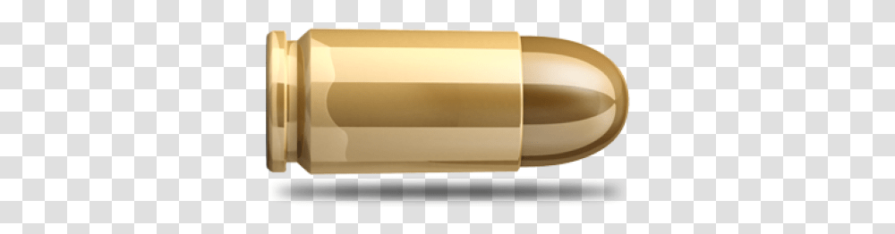 Sellier Amp Bellot 9mm Browning Court Pistol Bullet, Weapon, Weaponry, Ammunition Transparent Png