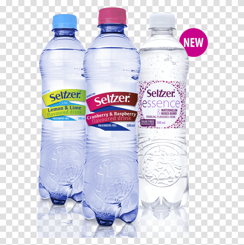 Seltzer Flavoured Water Pasion Fruit, Bottle, Mineral Water, Beverage, Water Bottle Transparent Png
