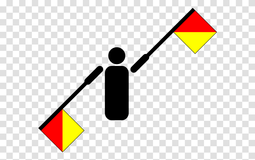 Semaphore For Letter, Triangle Transparent Png