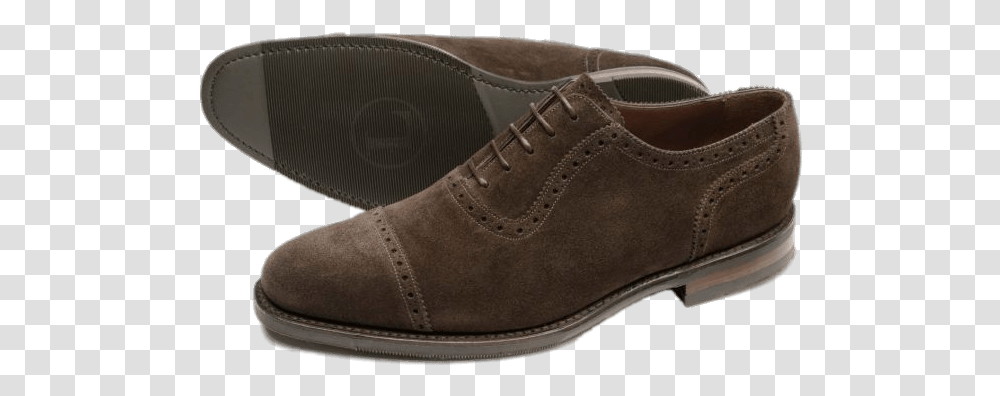 Semi Brogues Classic Shoes, Footwear, Apparel, Suede Transparent Png