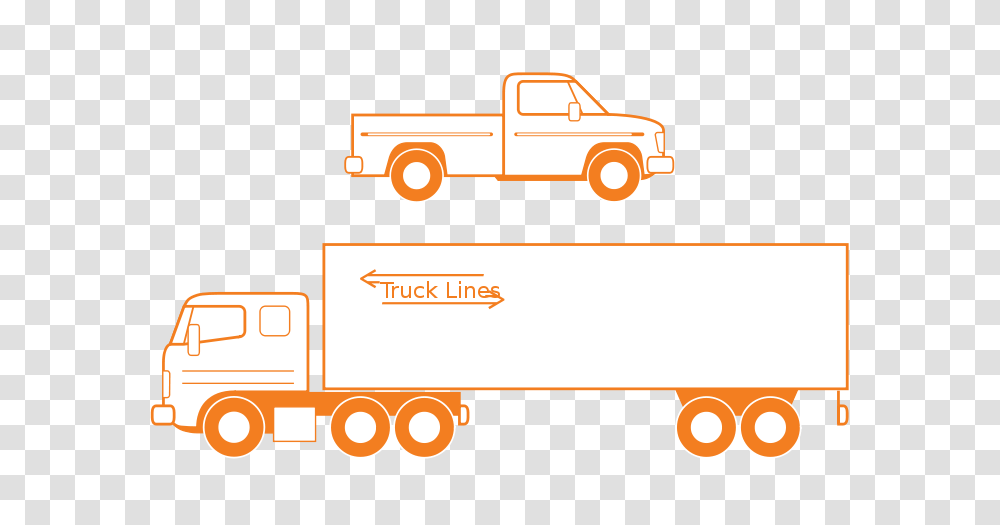 Semi Pickup Trucks, Transport, Vehicle, Transportation, Trailer Truck Transparent Png