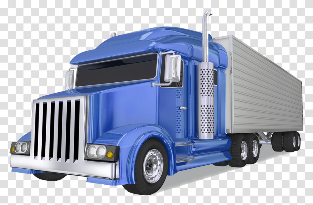 Semi Truck 18 Wheeler Big Rig Hauler Big Rig 18 Wheeler Semi Truck, Vehicle, Transportation Transparent Png