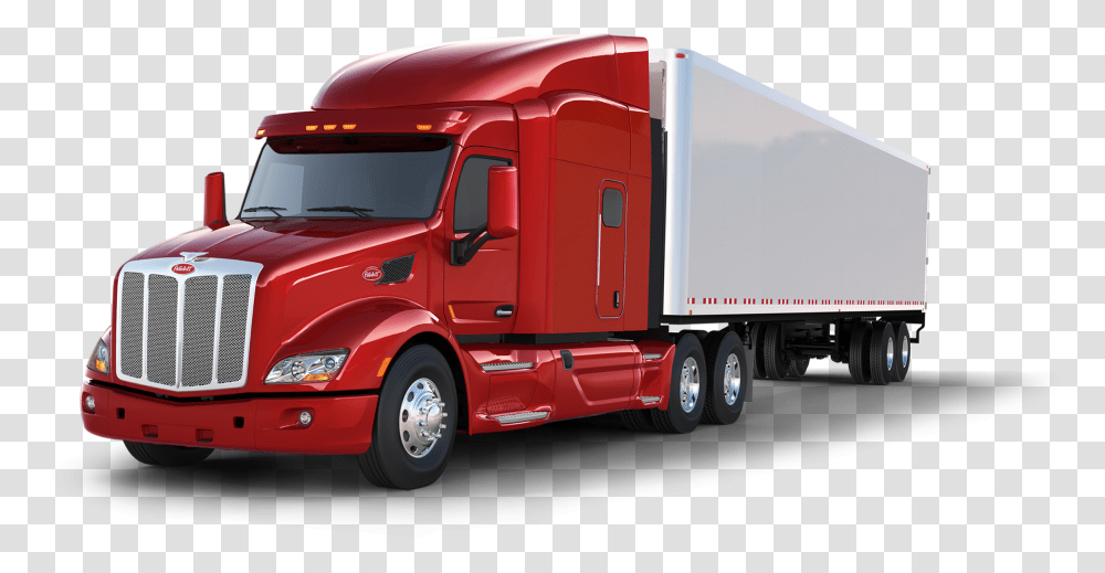 Semi Truck Background, Trailer Truck, Vehicle, Transportation Transparent Png