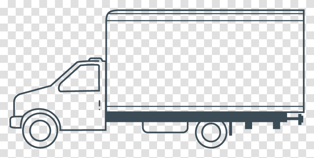 Semi Truck Clipart Free Cartoon Box Truck Clip Art, Monitor, Screen, Electronics, Vehicle Transparent Png