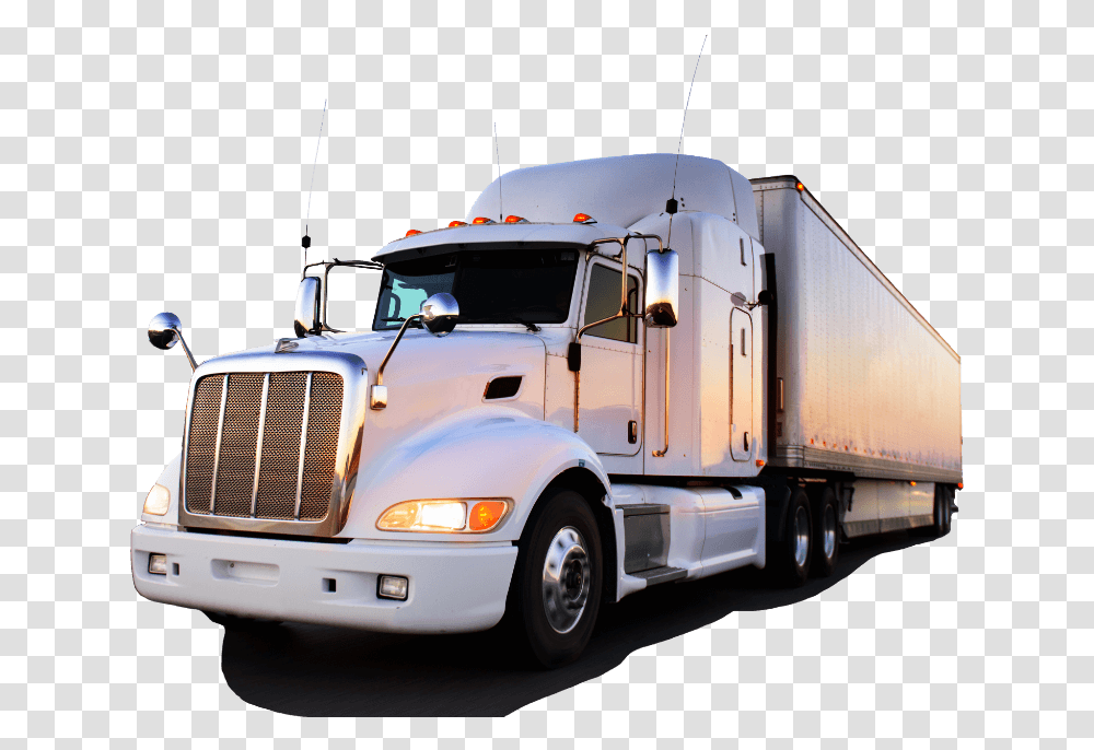 Semi Truck Freight Truck, Vehicle, Transportation, Trailer Truck, Machine Transparent Png