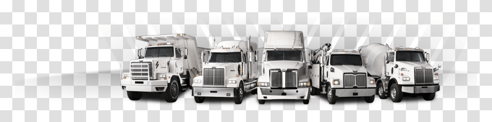 Semi Truck Star Western Star Truck, Vehicle, Transportation, Trailer Truck, Bumper Transparent Png