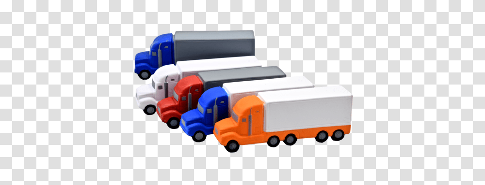 Semi Truck Stress Ball Custom Stress Balls Promotional, Toy, Transportation, Vehicle, Train Transparent Png