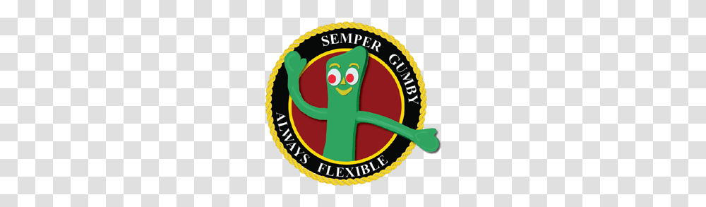 Semper Gumby Marine Corps Icon, Logo, Label Transparent Png