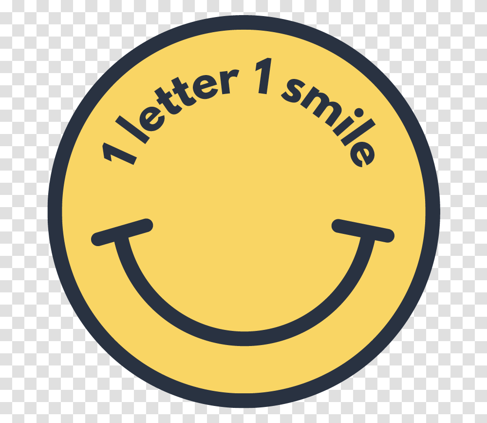 Send A Letter And Make Someone Smile Circle, Label, Text, Logo, Symbol Transparent Png