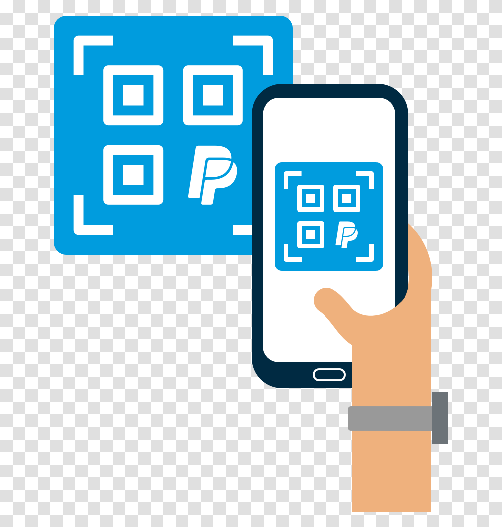 Send Money Via Paypal Fast & Free Us Smart Device, QR Code, Text Transparent Png