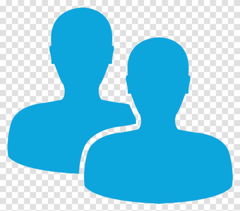 Send Notifications To A Large Group Of People, Back, Silhouette, Person, Human Transparent Png