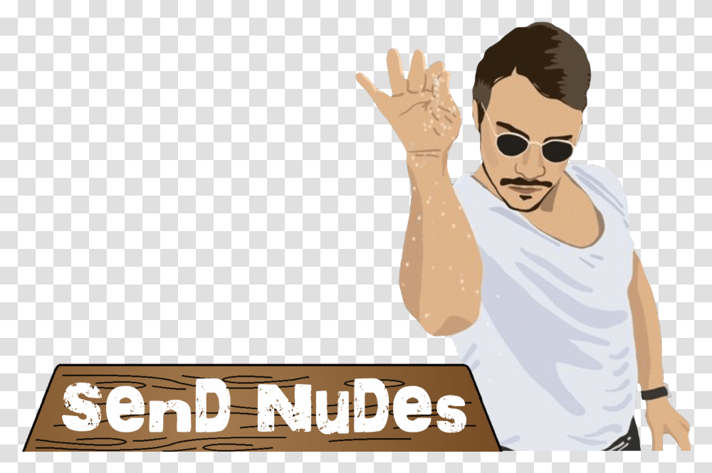 Send Nudes Snapchat Filter, Person, Sunglasses, Accessories, Face Transparent Png